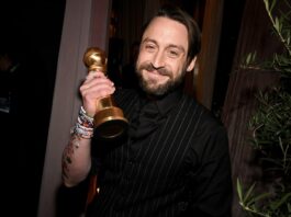 Golden Globe winning Actor Kieran Culkin toasts with Casa México Tequila